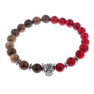 Natural Wooded Bead Bracelets