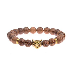 Natural Wooded Bead Bracelets