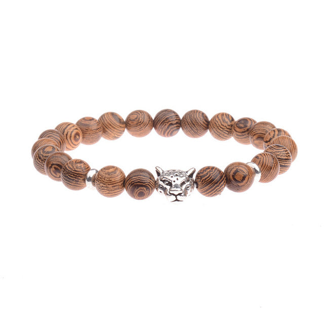 Natural Wooded Bead Bracelets