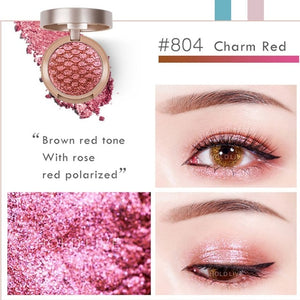 HOLD LIVE 10Colors Sunset City Eyeshadow Palette 2018 New Pigment Shine Gold Green Pigment Glitter Eye Shadow Pallete Makeup Set