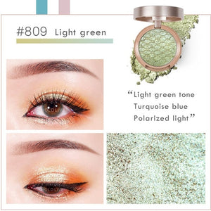 HOLD LIVE 10Colors Sunset City Eyeshadow Palette 2018 New Pigment Shine Gold Green Pigment Glitter Eye Shadow Pallete Makeup Set