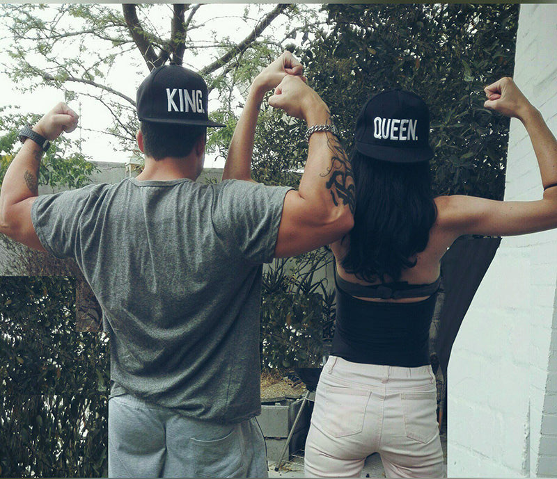 HER KING & HIS QUEEN COUPLES CAP