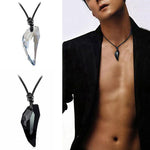 Couples Hot Crystal Wolf Teeth Necklace