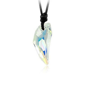 Couples Hot Crystal Wolf Teeth Necklace