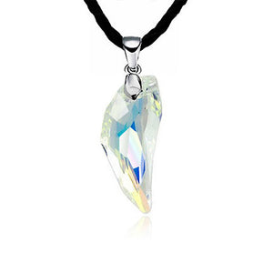 Couples Hot Crystal Wolf Teeth Necklace