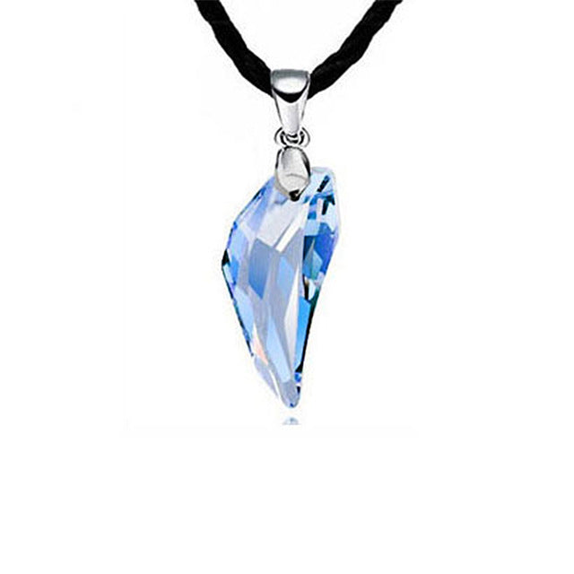 Couples Hot Crystal Wolf Teeth Necklace