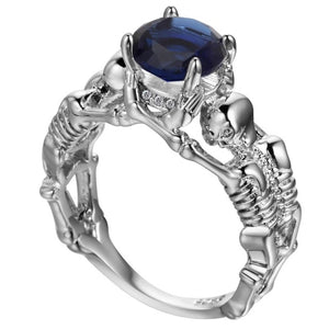 Skeletons Two Lovers Ring