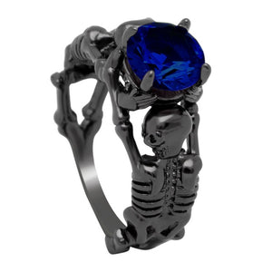 Skeletons Two Lovers Ring