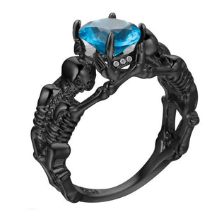 Skeletons Two Lovers Ring