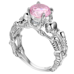 Skeletons Two Lovers Ring