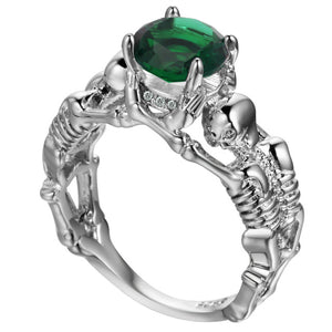 Skeletons Two Lovers Ring