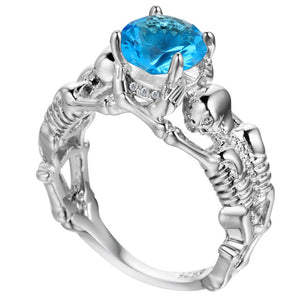 Skeletons Two Lovers Ring