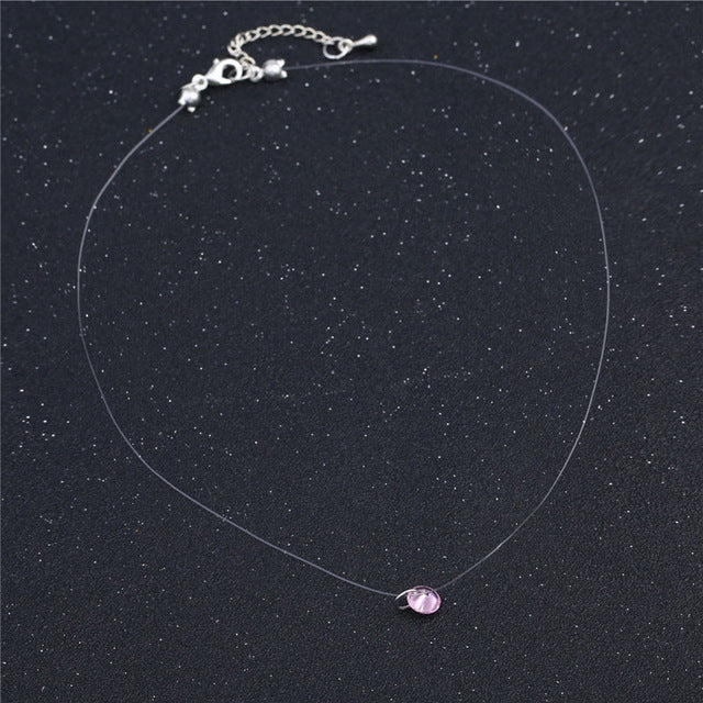 Shinning Zircon Choker Necklaces