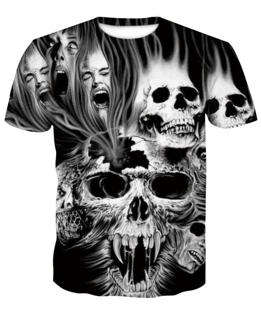 Fiery Hip Hop Summer T Shirt