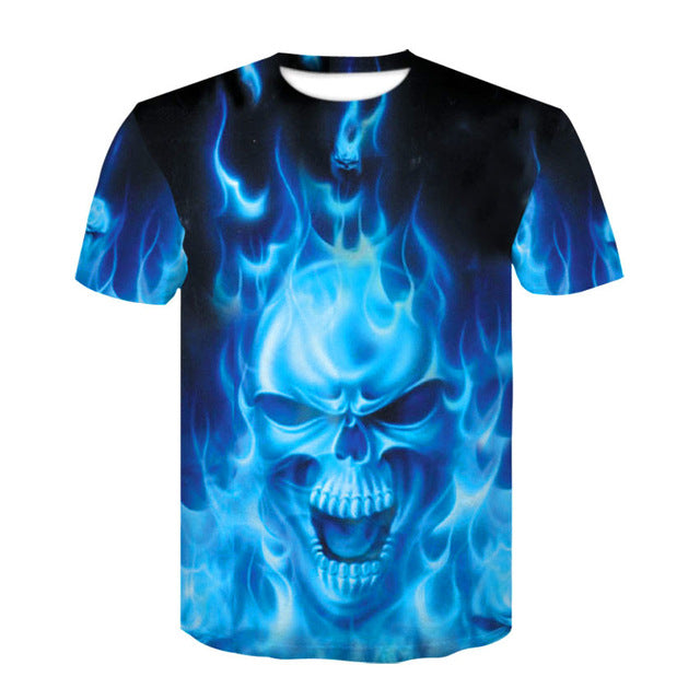 Fiery Hip Hop Summer T Shirt