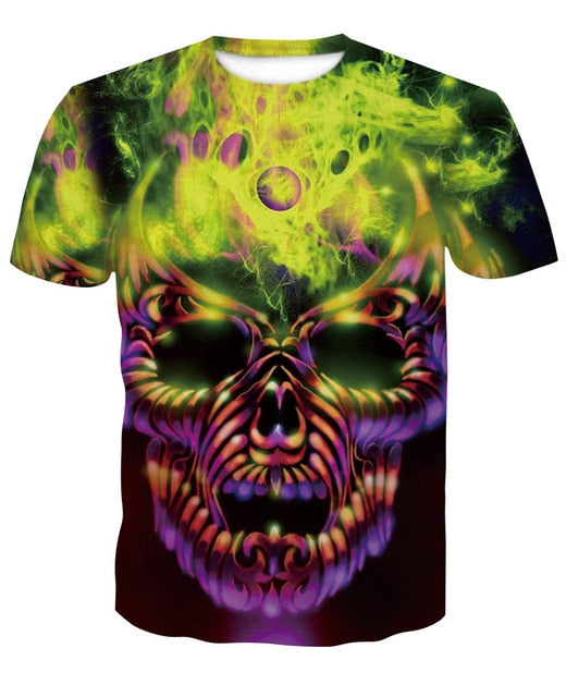 Fiery Hip Hop Summer T Shirt