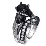 Mystical Crystal Skull Rings