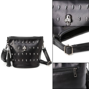 Gothic Style Tassel Messenger Shoulder Bag
