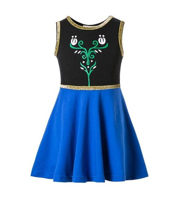 Girls Kids Disney Princess Dress