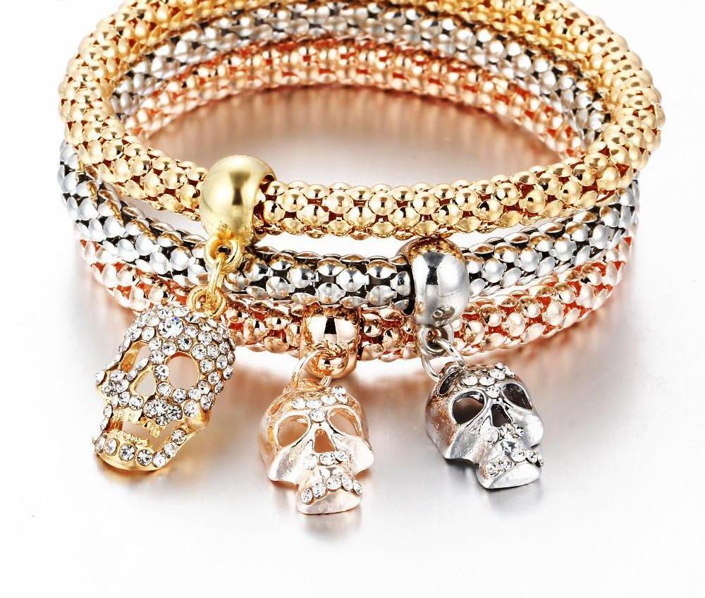Skull Fashion Bracelet 3PCS/Set