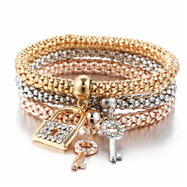 Skull Fashion Bracelet 3PCS/Set