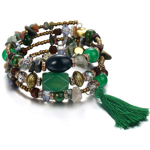 Ultra Green Crystal Bracelets