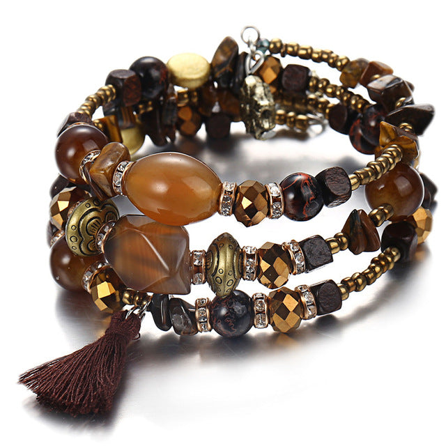 Ultra Green Crystal Bracelets