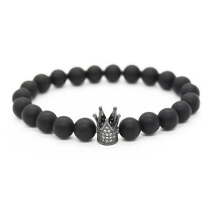 HER KING HIS QUEEN COUPLES BEADED BEAUTY BRACELETS