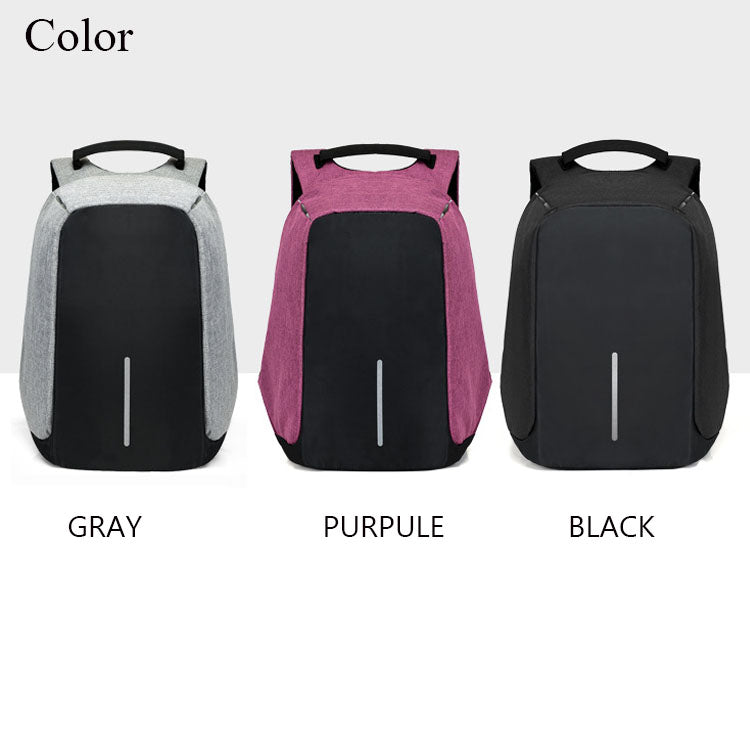 ANTI-THEFT WATERPROOF USB CHARGING BACKPACK
