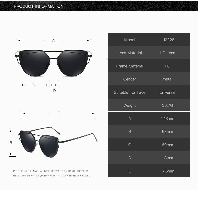 VINTAGE CAT EYE SUNGLASSES