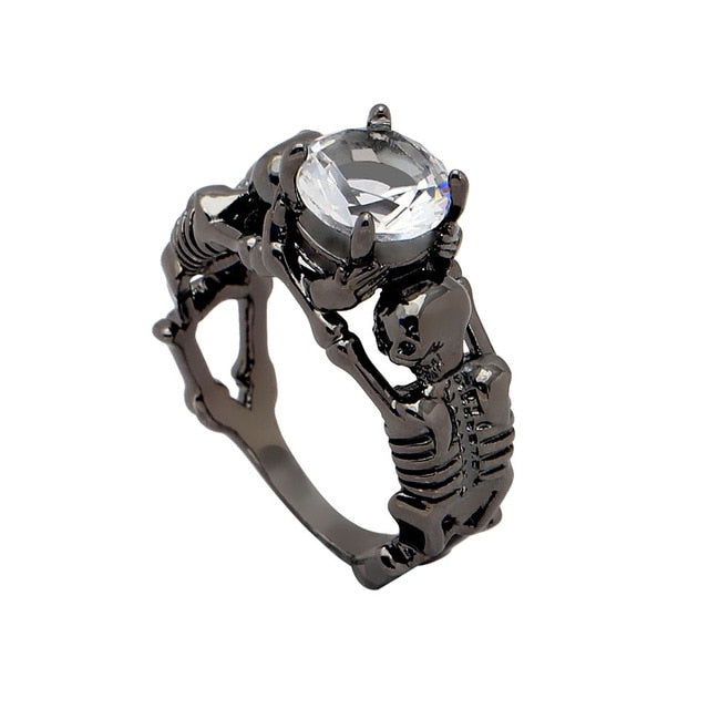 Ghost Evil Punk Style Men's Ring