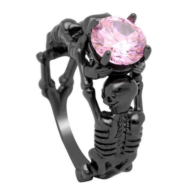 Ghost Evil Punk Style Men's Ring