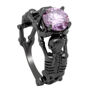 Ghost Evil Punk Style Men's Ring