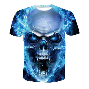 Breathable Hip - Hop Gothic Tshirt