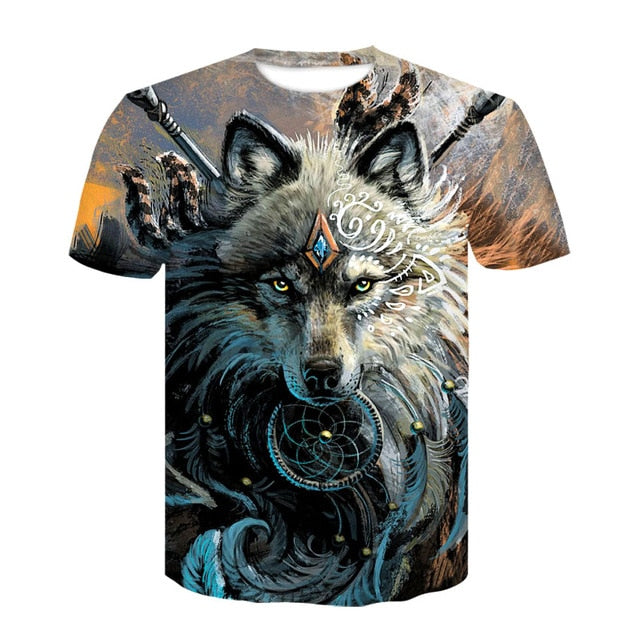 Breathable Hip - Hop Gothic Tshirt