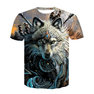 Breathable Hip - Hop Gothic Tshirt