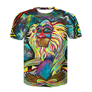 Breathable Hip - Hop Gothic Tshirt