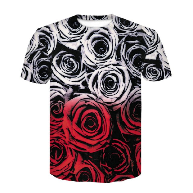 Breathable Hip - Hop Gothic Tshirt