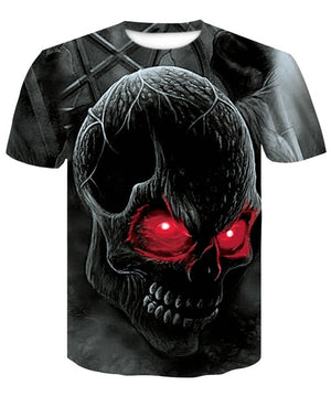 Breathable Hip - Hop Gothic Tshirt
