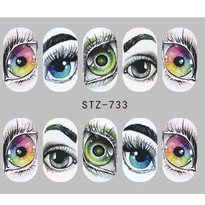 1 Sheet of Decal Skull Nail Stickers (FREE - Limited Offer)