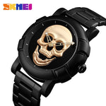Gothic Skull Masculine Watch