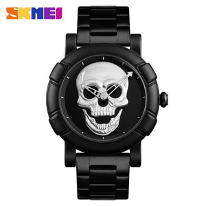 Gothic Skull Masculine Watch