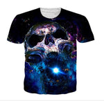 Super Nova Skull T Shirt