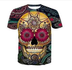 Iron Skull Cool Black T-Shirt