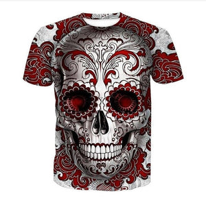 Iron Skull Cool Black T-Shirt