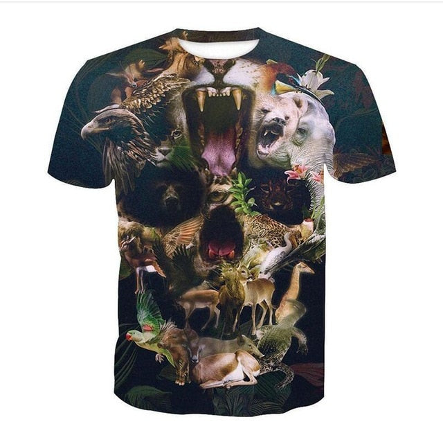 Iron Skull Cool Black T-Shirt
