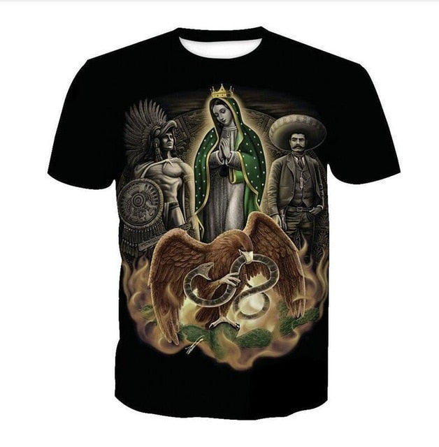 Iron Skull Cool Black T-Shirt