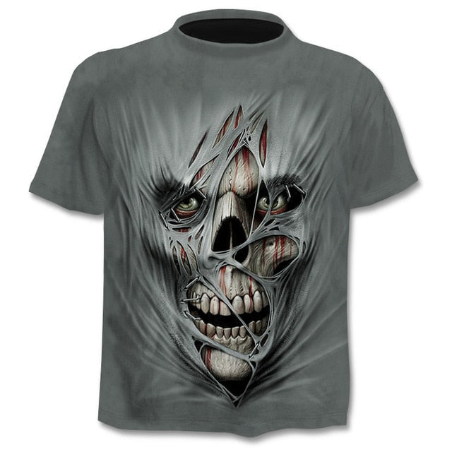 Zombie Skull Men's Tee