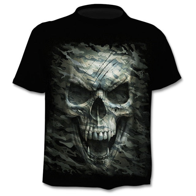 Zombie Skull Men's Tee
