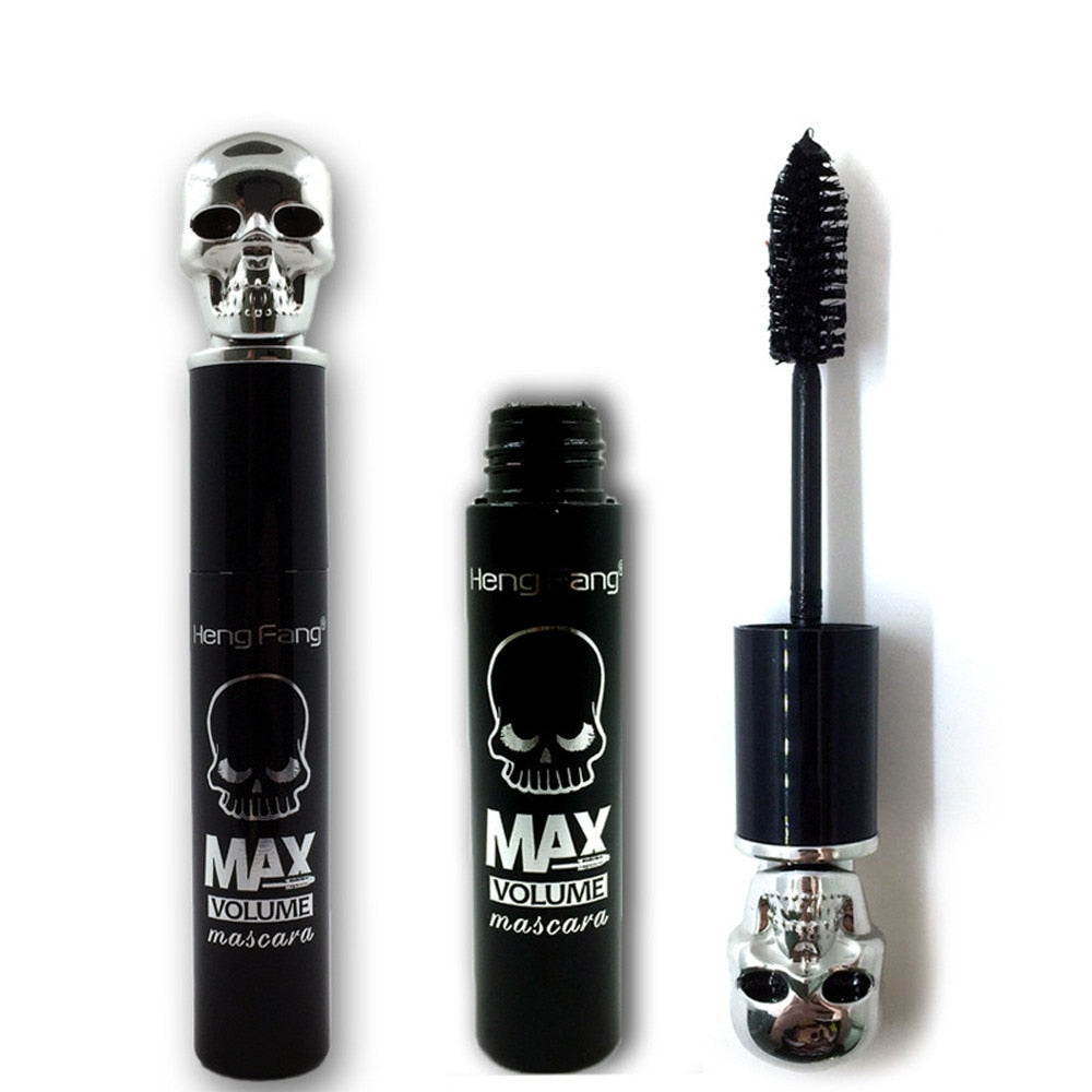 Black Chiffon Skull Mascara | Eyelashes Extension